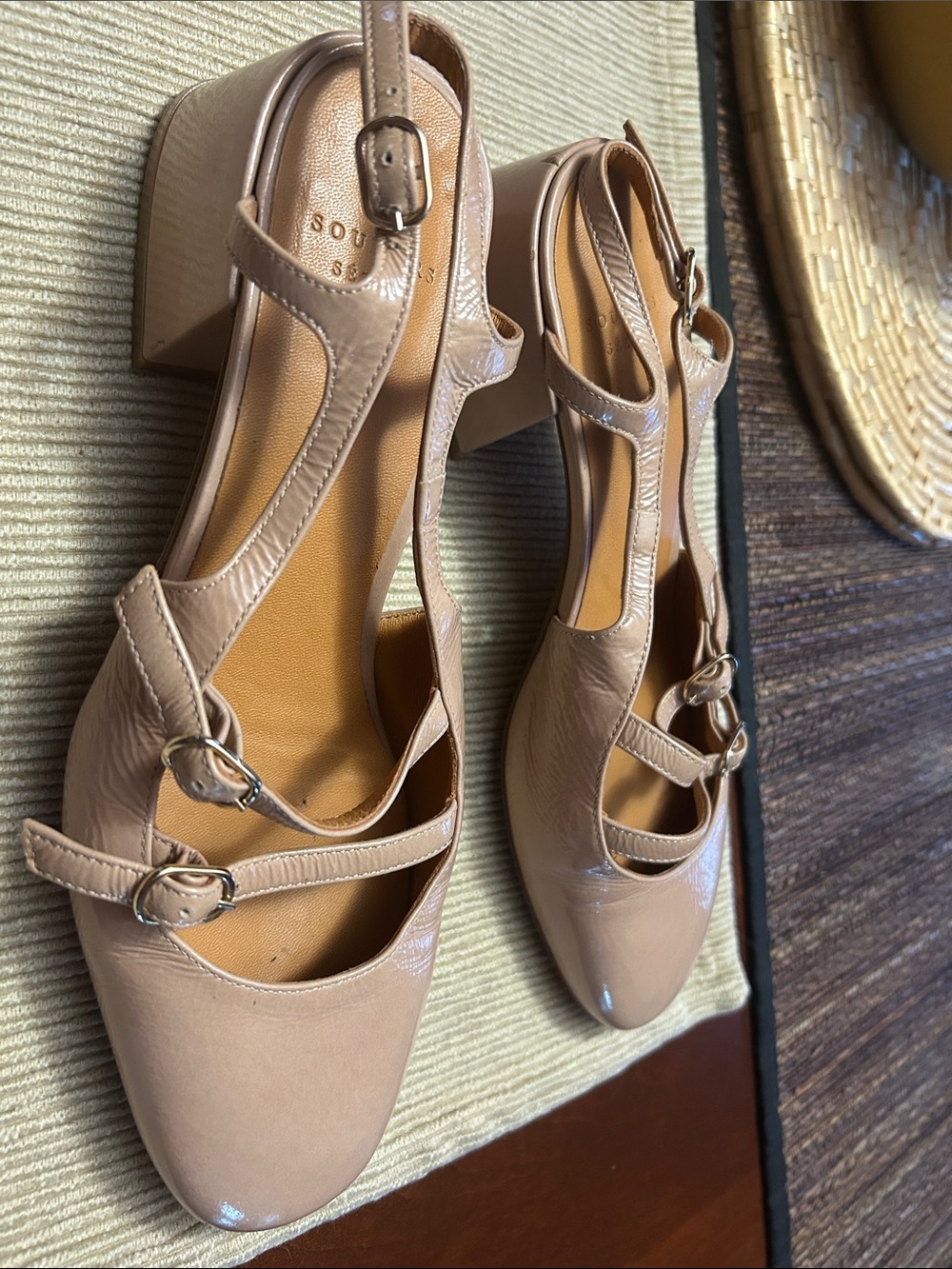 Sezane Paula two strap Mary Jane